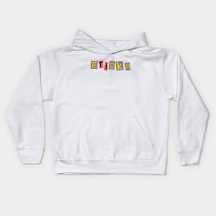 Ericka,name typography Kids Hoodie